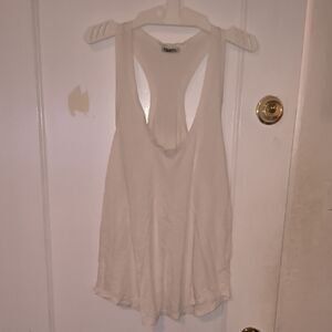 TNA | White Racerback Tank Top